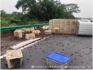 蕪湖：三千斤小龍蝦“出逃”  高速交警徒手“捉回”