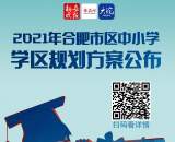 海报|2021年合肥市区中小学学区规划方案公布
