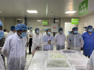 現場網絡直播！合肥市經開區(qū)檢查一六八新橋學校食堂