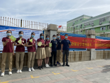 大考2021|合肥八中高二学子自发为本校考生加油助阵
