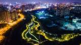 夜間休閑好去處 合肥四里河濱水生態(tài)公園夜景亮化完工