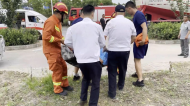 蕪湖：六旬老人跌落3米深井   消防人員下井救援