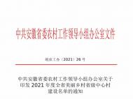 有你家鄉嗎？安徽2021年度767個美麗鄉村省級中心村建設名單公布
