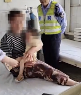 一岁半幼童错服药物抽搐昏迷  萧县交警护航送医救治