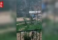 新鄉暴雨過后　有村民被洪水圍困