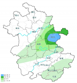 未来3小时安徽沿淮淮河以南部分地区有阵雨或雷雨 局地降雨量超50毫米