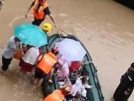 河南鄭州一所幼兒園被困師生已被解救