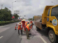 蕪湖公路部門搶抓晴好天氣打響干線公路病害殲滅戰(zhàn)