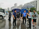 阜阳市开发区城管局全力应对强降雨极端恶劣天气