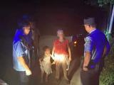 邻省祖孙二人深夜迷路 萧县民警将其送回家中