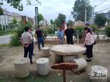怀远县委宣传部副部长霍兴开一行来包集镇参观考察