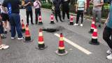 合肥市区突发塌陷 警方正在处置