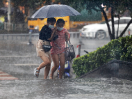 蕪湖突降暴雨 暫時告別高溫酷暑天氣