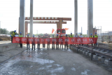 合肥轨道交通5号线北段开始铺轨