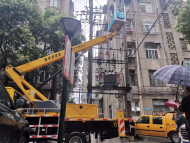 合肥約1.2萬電力用戶受強降雨影響，絕大部分已恢復供電