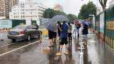 暴雨来袭  合肥局地出现积水