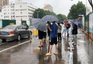 暴雨來襲  合肥局地出現積水