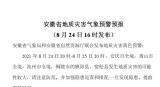 这些地方要注意防范！安徽发布地质灾害黄色预警 