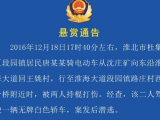 淮北警方悬赏20万 征集两名犯罪嫌疑人线索