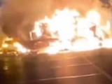 两车京台高速碰撞起火致2人死亡  蚌埠交警作出事故认定