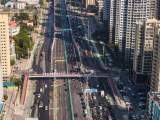 网友反映合肥北二环高架当涂路上下匝道路面沥青铺装不平整 获回复
