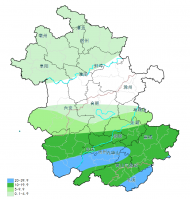 未來2小時安徽這些地方雨量達15-30毫米 局地超40毫米