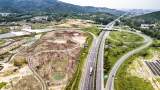 長1200米紫薇“巨龍”亮相涂山懷遠高速口