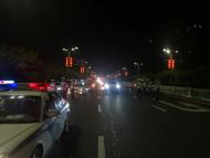 宿松一男子酒后騎摩托車遇交警夜查 棄車逃跑被抓