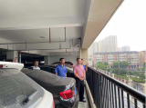 肥西县城管局开展停车场安全生产专项检查