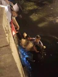 女子酒后跳水輕生  合肥五旬老民警凌晨跳進水中救人