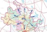 蚌埠铁路枢纽总图初步确定形成八向放射"米字型"