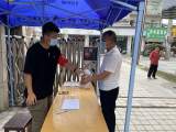 明光大学生士官朱岩变身防疫志愿者 连续奋战在防控疫情第一线