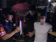 合肥新蚌埠路與臨泉路口有人持刀對峙！嫌疑人已被抓獲