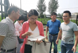 淮南市潘集区生态环境分局副局长到泥河镇调研农村污水处理工作