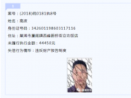 巢湖法院曝光一批失信被執行人  看看都是誰