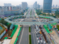 “合肥第一橋”明珠廣場人行天橋主橋即將拆除！現場已封閉