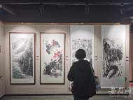 長三角書畫名家作品展在安徽畫廊開幕