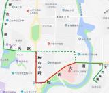 六安部分城区公交线路临时有调整