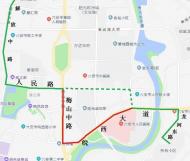 六安部分城區公交線路臨時有調整