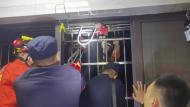 半夜驚魂！合肥一小區10樓陽臺防盜窗伸進一只腳……
