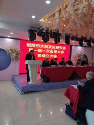 銅陵市大院文化研究會成立