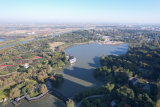天長紅草湖濕地公園秋色（航拍組圖）