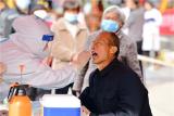 阜南：村头开展核酸检测应急演练