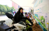 292辆电动车可同时充电 安徽电网规模最大电动自行车充电桩群投运