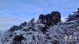 雪中山景別樣艷！九華山高海拔地區(qū)下雪了