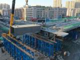 合肥郎溪路（裕溪路—明皇路）工程跨新安江路钢箱梁主梁顺利合龙