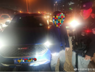 合肥一男子醉駕連續(xù)刮擦4車 