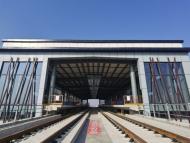 滁寧城際鐵路首座高架車站（相官站）圓滿竣工
