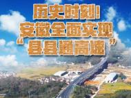 海報(bào)丨歷史時(shí)刻！安徽全面實(shí)現(xiàn)“縣縣通高速”