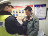 宿州一男子酒后驾车  刚上高速就被查获
